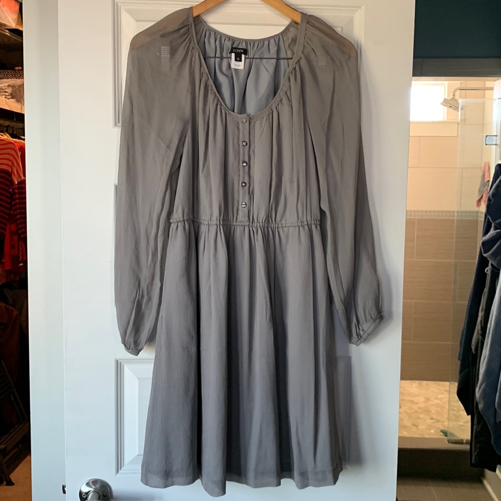 J Crew silk dress